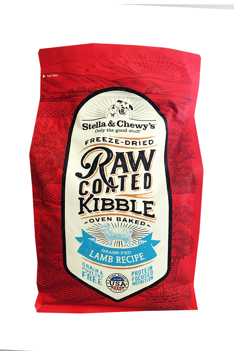 Stella and Chewy's Raw Coated Lamb Dry Dog Food
